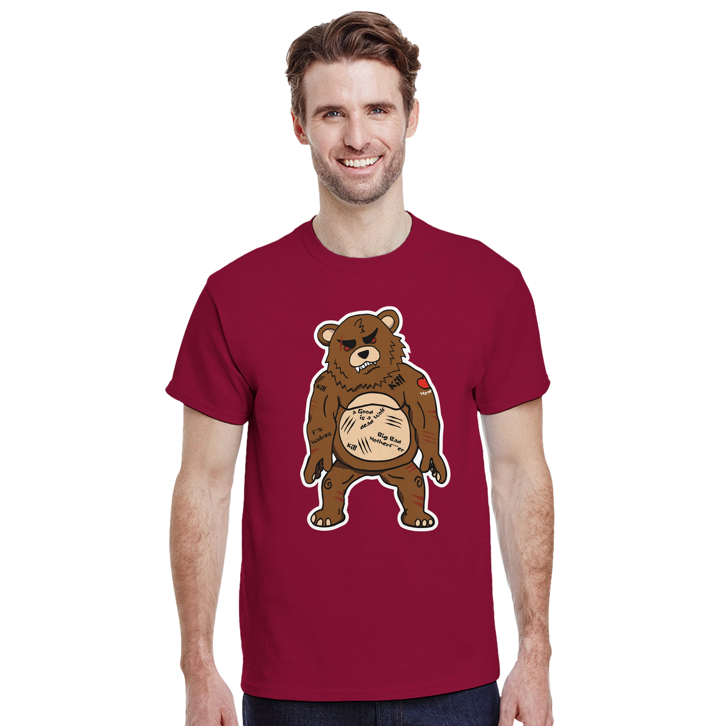LUPINAR - T-shirt "Le Grand Méchant Ours" - Lupinar Edition