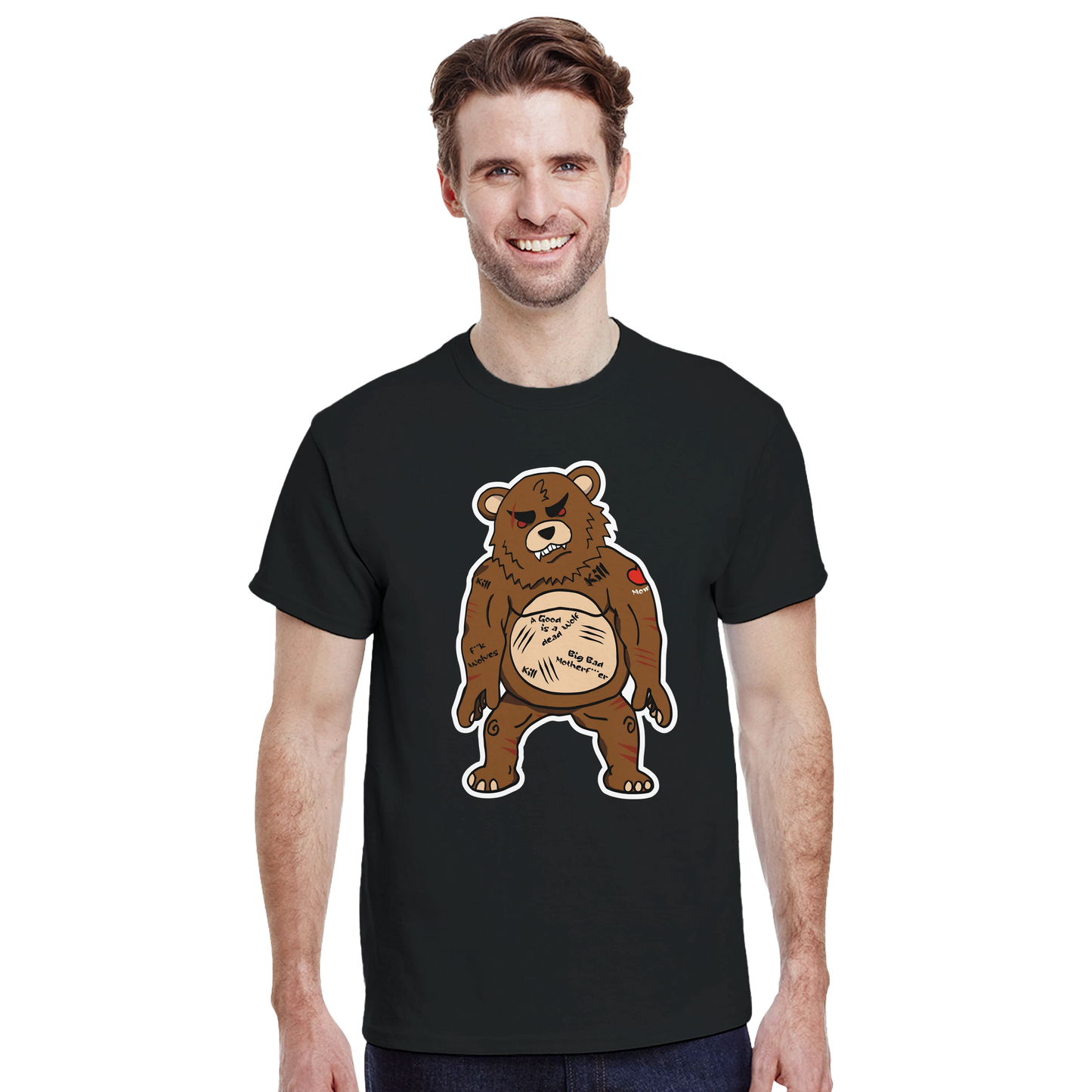 LUPINAR - T-shirt "Le Grand Méchant Ours" - Lupinar Edition