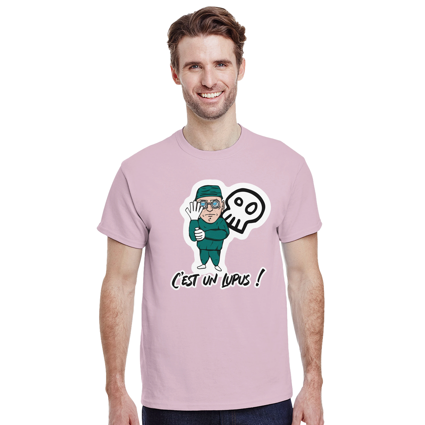 LUPINAR - T-shirt "Le Médecin légiste + Devise" - Lupinar Edition