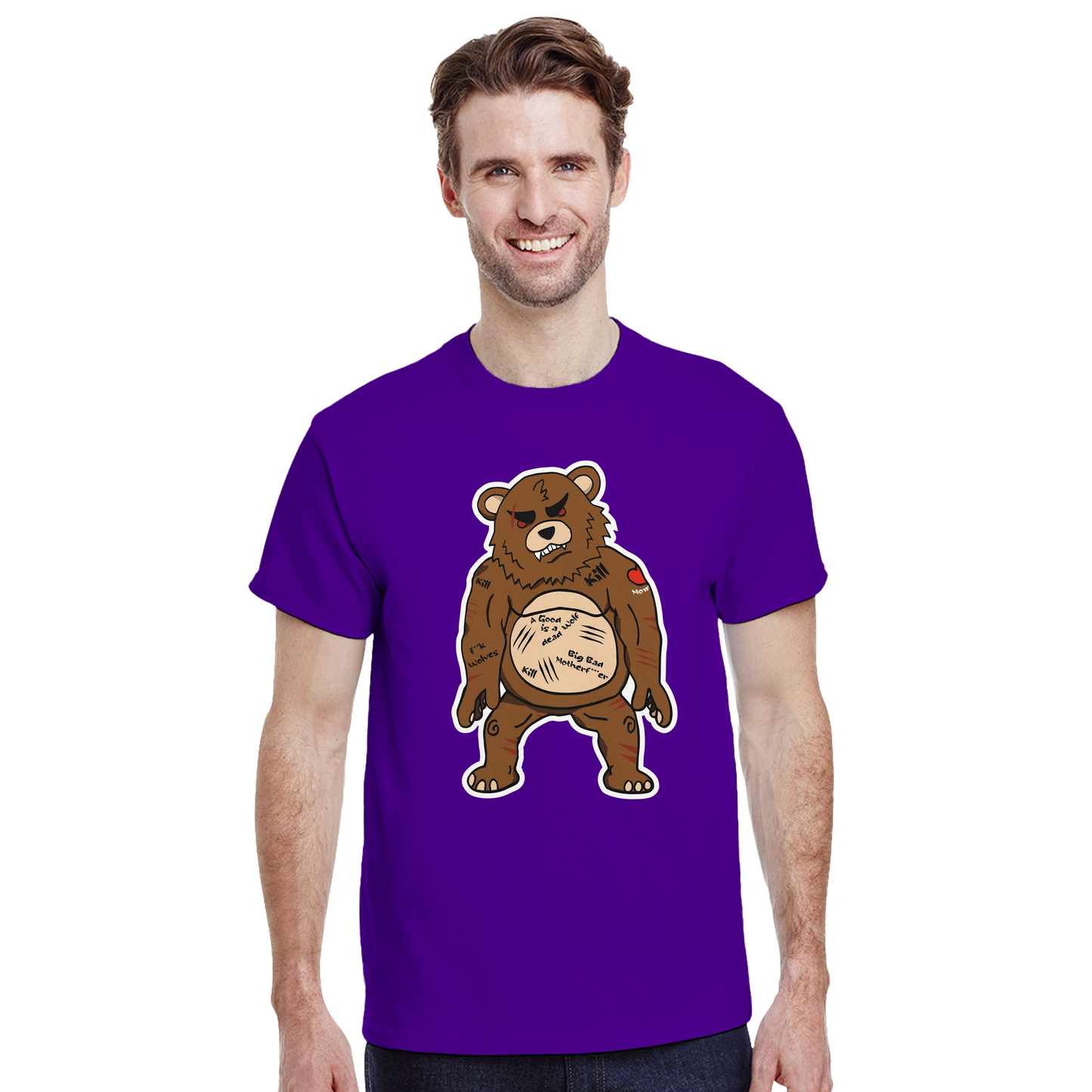 LUPINAR - T-shirt "Le Grand Méchant Ours" - Lupinar Edition
