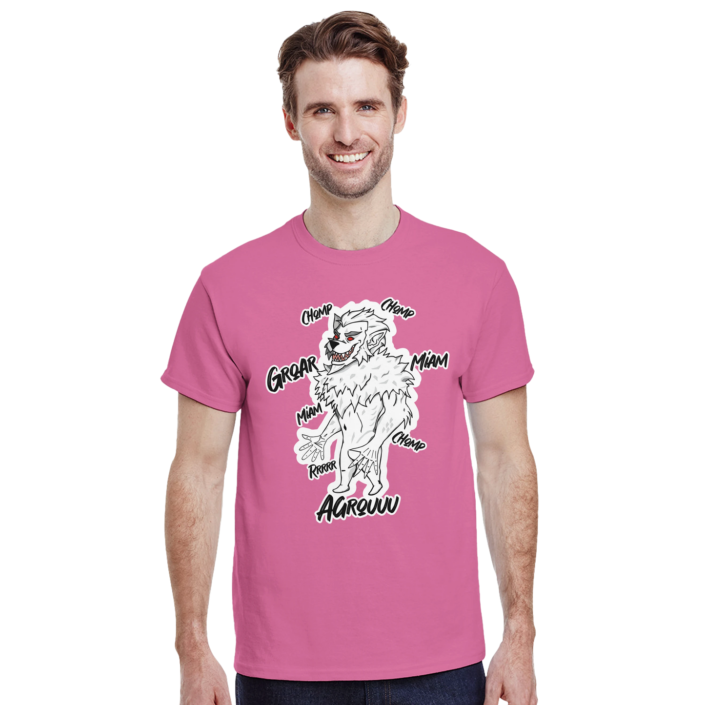 LUPINAR - T-shirt "Loup-Garou blanc" - Lupinar Edition