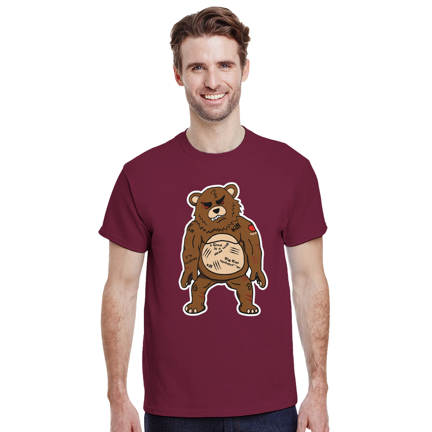 LUPINAR - T-shirt "Le Grand Méchant Ours" - Lupinar Edition