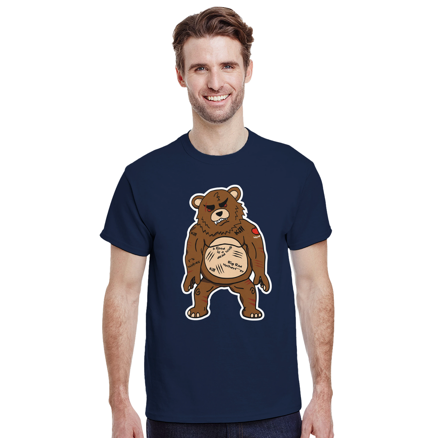LUPINAR - T-shirt "Le Grand Méchant Ours" - Lupinar Edition