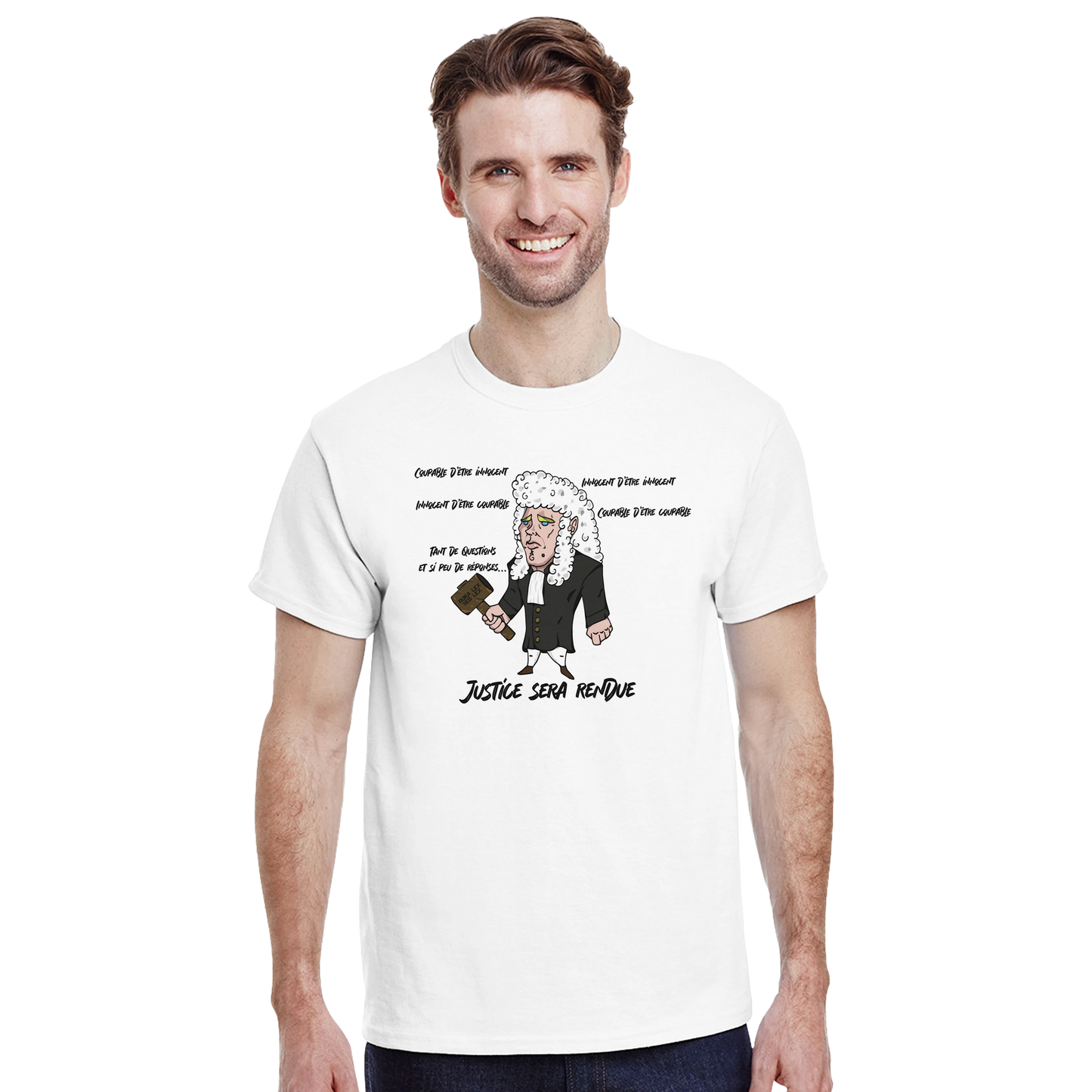 LUPINAR - T-shirt "Le Juge - Blabla" - Lupinar Edition